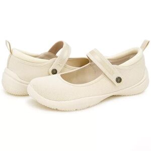 J Sport Melody Mary Jane Shoe (Women's US size 9) Cream Mary Jane Flats NEW